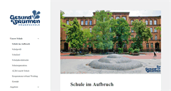 Desktop Screenshot of gesundbrunnen-grundschule.de