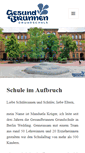 Mobile Screenshot of gesundbrunnen-grundschule.de