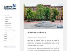 Tablet Screenshot of gesundbrunnen-grundschule.de